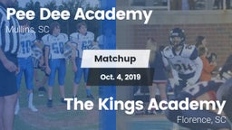 Matchup: *** Dee Academy vs. The Kings Academy 2019