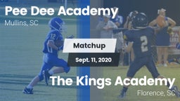 Matchup: *** Dee Academy vs. The Kings Academy 2020