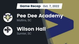 Recap: *** Dee Academy  vs. Wilson Hall  2022