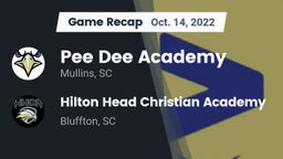 Recap: *** Dee Academy  vs. Hilton Head Christian Academy 2022