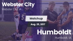 Matchup: Webster City vs. Humboldt  2017