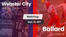 Matchup: Webster City vs. Ballard  2017
