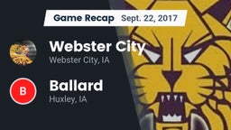 Recap: Webster City  vs. Ballard  2017