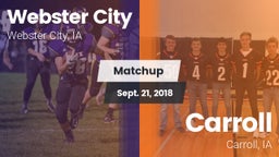 Matchup: Webster City vs. Carroll  2018