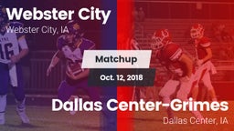 Matchup: Webster City vs. Dallas Center-Grimes  2018