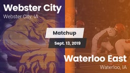 Matchup: Webster City vs. Waterloo East  2019