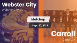 Matchup: Webster City vs. Carroll  2019