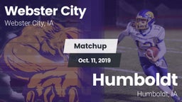 Matchup: Webster City vs. Humboldt  2019