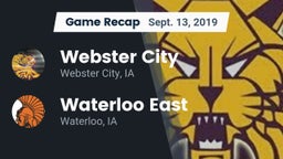 Recap: Webster City  vs. Waterloo East  2019