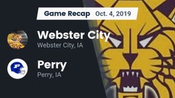 Recap: Webster City  vs. Perry  2019
