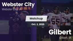 Matchup: Webster City vs. Gilbert  2020