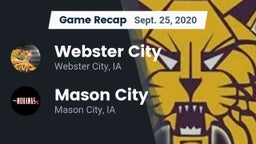 Recap: Webster City  vs. Mason City  2020
