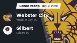 Recap: Webster City  vs. Gilbert  2020