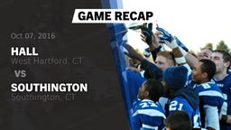 Recap: Hall  vs. Southington  2016