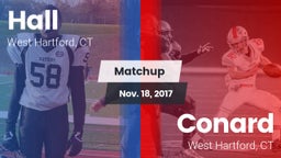 Matchup: Hall vs. Conard  2017