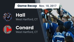 Recap: Hall  vs. Conard  2017