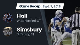 Recap: Hall  vs. Simsbury  2018