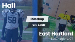 Matchup: Hall vs. East Hartford  2018