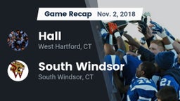Recap: Hall  vs. South Windsor  2018