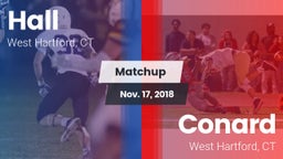 Matchup: Hall vs. Conard  2018