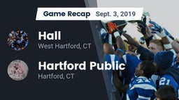 Recap: Hall  vs. Hartford Public  2019