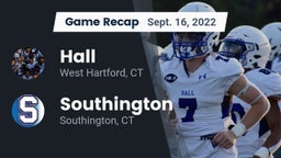 Recap: Hall  vs. Southington  2022