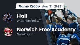 Recap: Hall  vs. Norwich Free Academy 2023