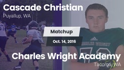 Matchup: Cascade Christian vs. Charles Wright Academy  2016