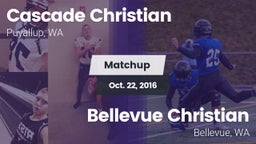 Matchup: Cascade Christian vs. Bellevue Christian  2016