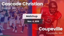Matchup: Cascade Christian vs. Coupeville  2016