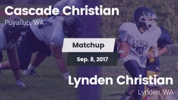 Matchup: Cascade Christian vs. Lynden Christian  2017