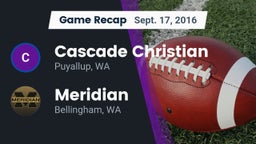 Recap: Cascade Christian  vs. Meridian  2016