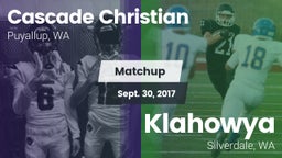 Matchup: Cascade Christian vs. Klahowya  2017