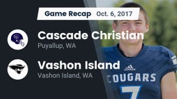 Recap: Cascade Christian  vs. Vashon Island  2017