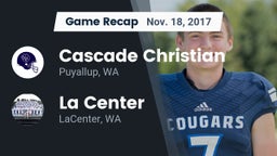 Recap: Cascade Christian  vs. La Center  2017