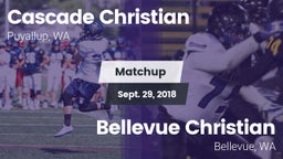 Matchup: Cascade Christian vs. Bellevue Christian  2018