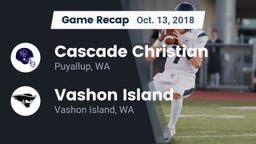 Recap: Cascade Christian  vs. Vashon Island  2018