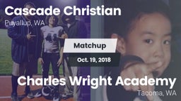 Matchup: Cascade Christian vs. Charles Wright Academy  2018