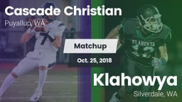 Matchup: Cascade Christian vs. Klahowya  2018