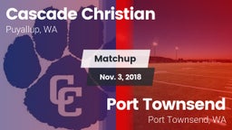 Matchup: Cascade Christian vs. Port Townsend  2018