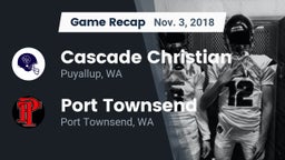 Recap: Cascade Christian  vs. Port Townsend  2018