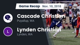 Recap: Cascade Christian  vs. Lynden Christian  2018