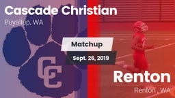 Matchup: Cascade Christian vs. Renton   2019