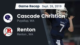 Recap: Cascade Christian  vs. Renton   2019