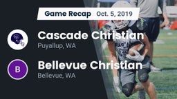 Recap: Cascade Christian  vs. Bellevue Christian  2019