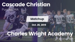 Matchup: Cascade Christian vs. Charles Wright Academy  2019
