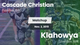 Matchup: Cascade Christian vs. Klahowya  2019