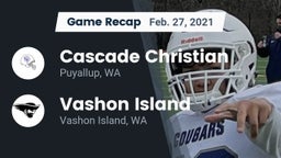 Recap: Cascade Christian  vs. Vashon Island  2021