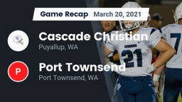 Recap: Cascade Christian  vs. Port Townsend  2021