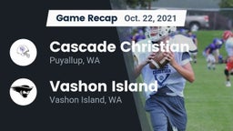 Recap: Cascade Christian  vs. Vashon Island  2021
